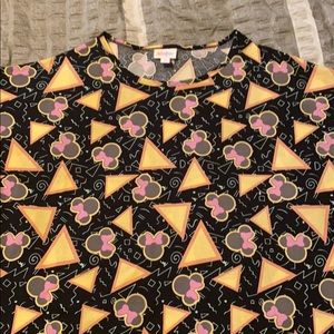 NWT Lularoe Irma Disney shirt